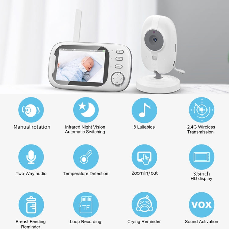 ABM600 3.5 inch Wireless Video Night Vision Baby Monitor Security Camera, ABM600 ABM600 3.5 inch Wireless Video Night Vision Baby Monitor Security Camera, ABM600